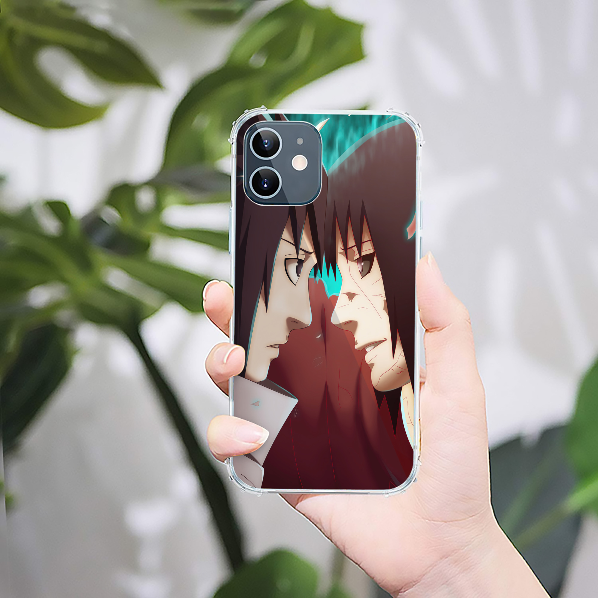 （画像用） NARUTO -ナルト- NARUTO -ナルト- 疾風伝 【iPhone 12シリーズ対応】透明スマホケース（クリアソフトケース）